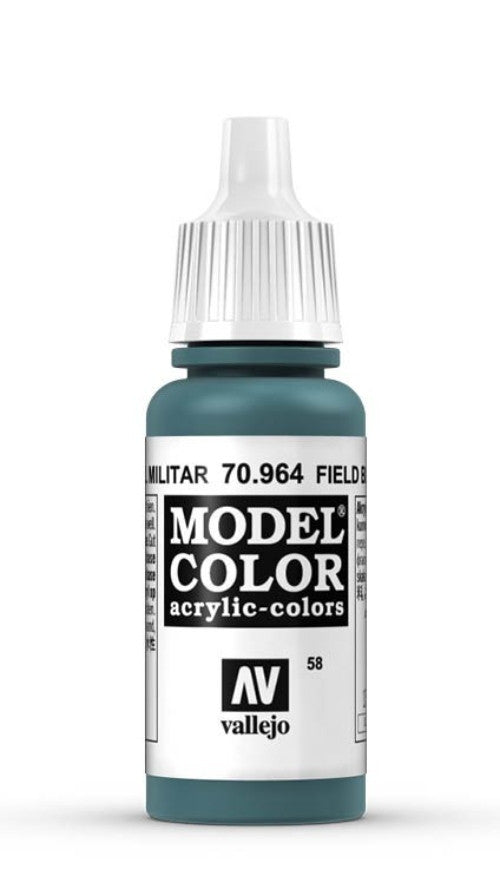 Vallejo Model Color 58 Azul Militar 70.964 17ml Pintura Acrílica