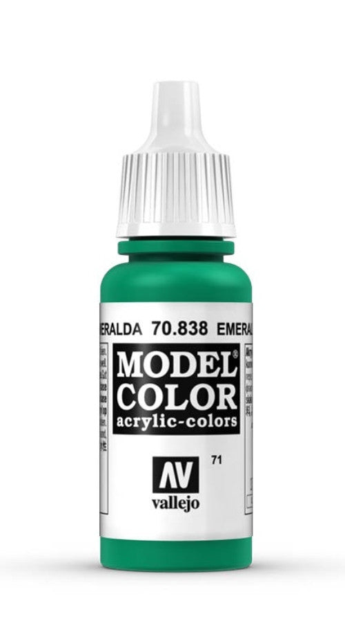 Vallejo Model Color 71 Esmeralda 70.838 17ml Pintura Acrílica