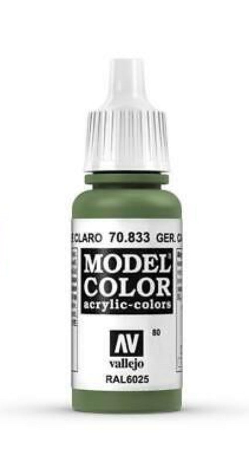 Vallejo Model Color 80 Alemán Camuflaje Verde Claro 70.833 17ml Pintura Acrílica