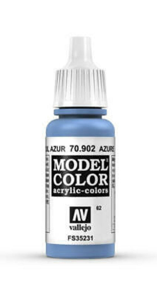 Vallejo Model Color 62 Azul Azur 70.902 17ml Pintura Acrílica