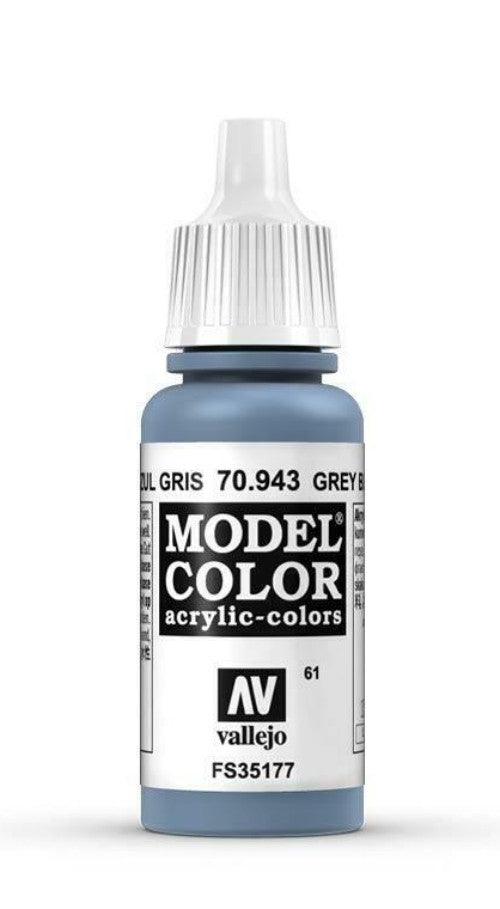 Vallejo Model Color 61 Azul Gris 70.943 17ml Pintura Acrílica