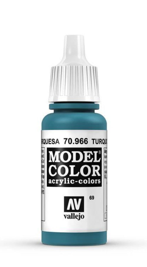 Vallejo Model Color 69 Turquesa 70.966 17ml Pintura Acrílica