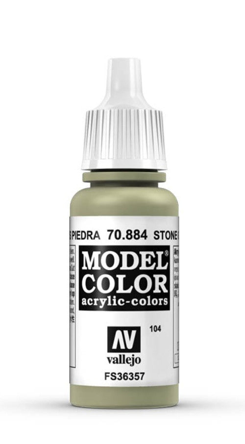 Vallejo Model Color 104 Gris Piedra 70.884 17ml Pintura Acrílica