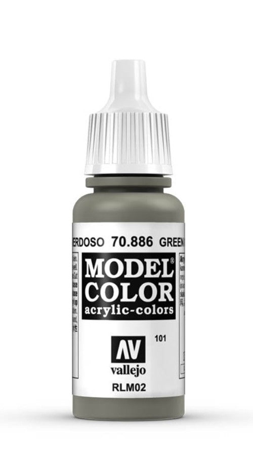 Vallejo Model Color 101 Gris Verdoso 70.886 17ml Pintura Acrílica