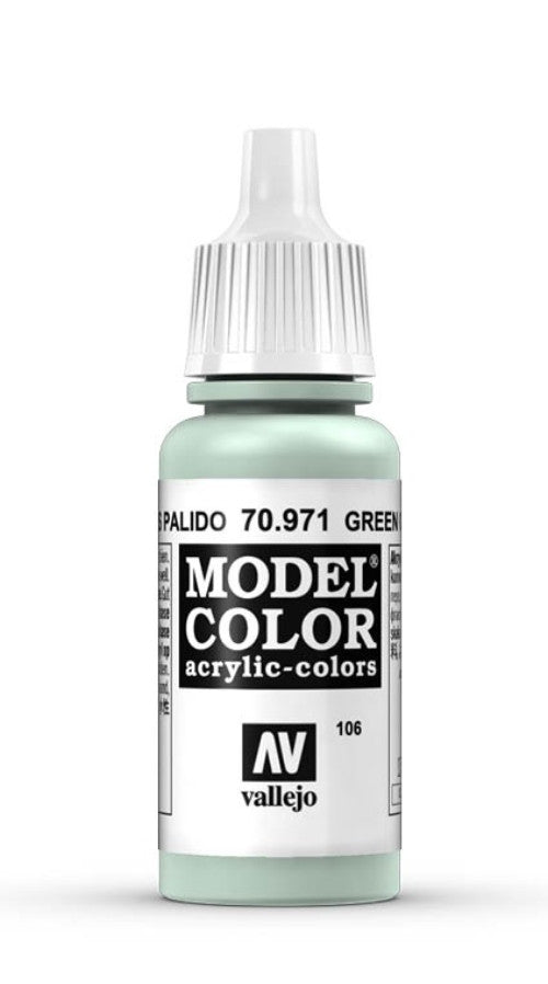 Vallejo Model Color 106 Verde Gris Palido 70.971 17ml Pintura Acrílica