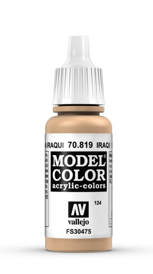 Vallejo Model Color 124 Arena Iraqui 70.819 17ml Pintura Acrílica