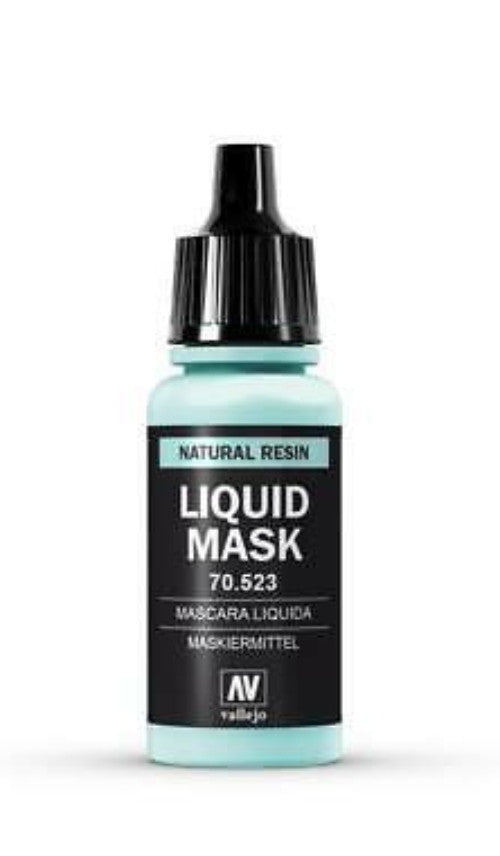 Vallejo Liquid Mask Natural Resin 70.523 17ml Máscara Líquida