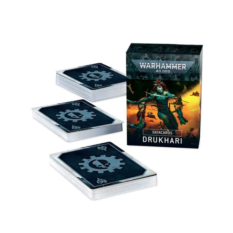 Games Workshop Warhammer Wh40k Datacards: Drukhari