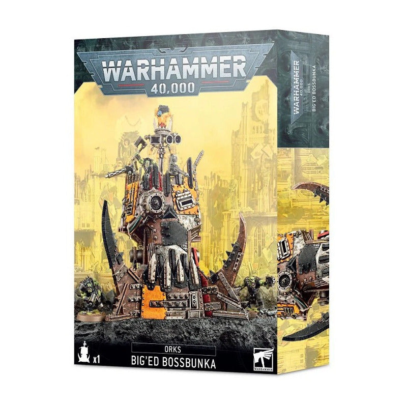 Games Workshop Warhammer Wh40k Orks Big 'ed Bossbunka