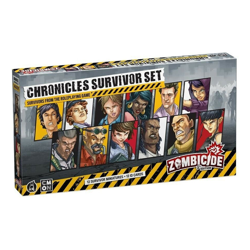 Cmon Zombicide 2nd Ed. Chronicles Survivor Set