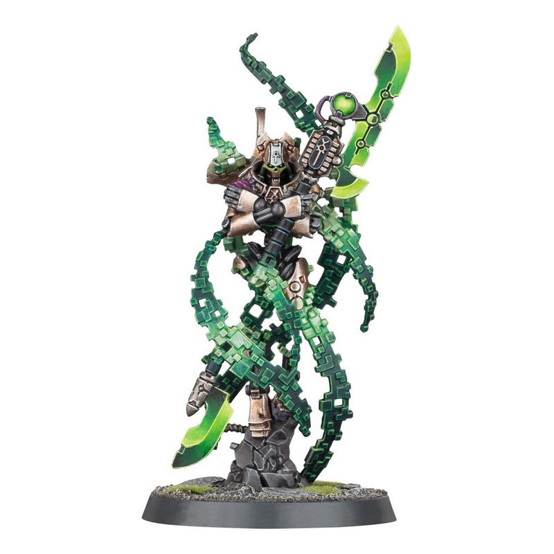 Gw Warhammer40k Necrons Overlord With Translocation Shroud