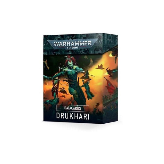 Games Workshop Warhammer Wh40k Datacards: Drukhari