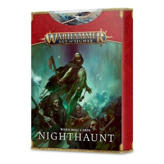 Gw Warhammer Age Of Sigmar Nighthaunt Warscroll Cards