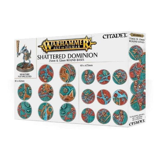 Citadel Warhammer Shattered Dominion Round Bases