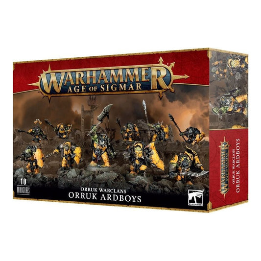 Games Workshop Warhammer Aos Orruk Warclans Orruk Ardboys
