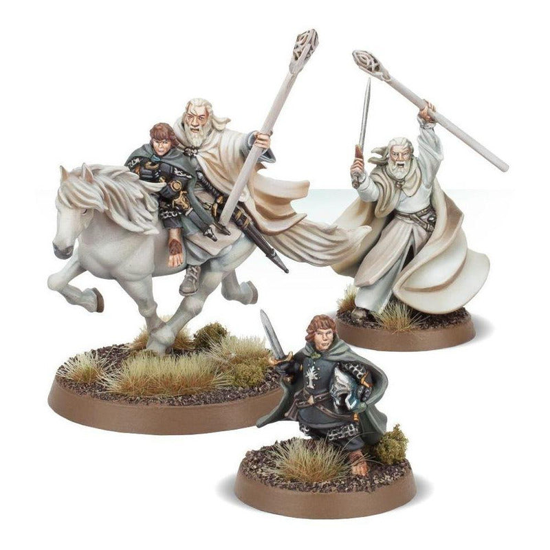 Gw Middle Earth Sbg Lotr Gandalf The White & Peregrin Took